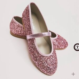 GUC Childrenchic Stella Pink Pink Glitter Mary Jane Shoes Sz 29(US 12)